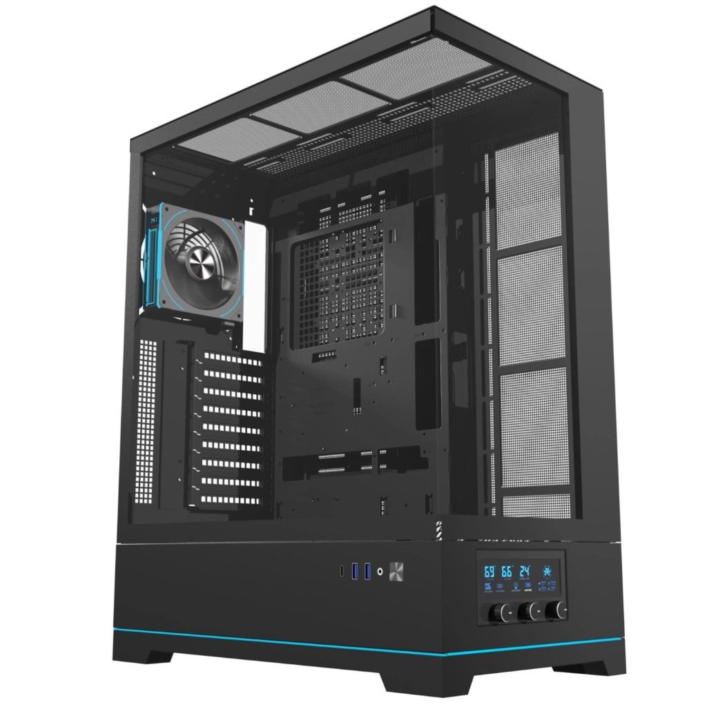 Корпус для ПК DARKFLASH DY451L PRO BLACK - зображення 1