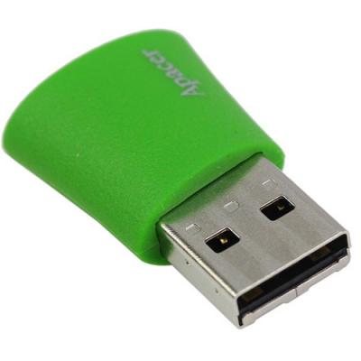 USB флеш накопичувач Apacer 64GB AH153 Green RP USB 3.0 (AP64GAH153G-1) - зображення 3