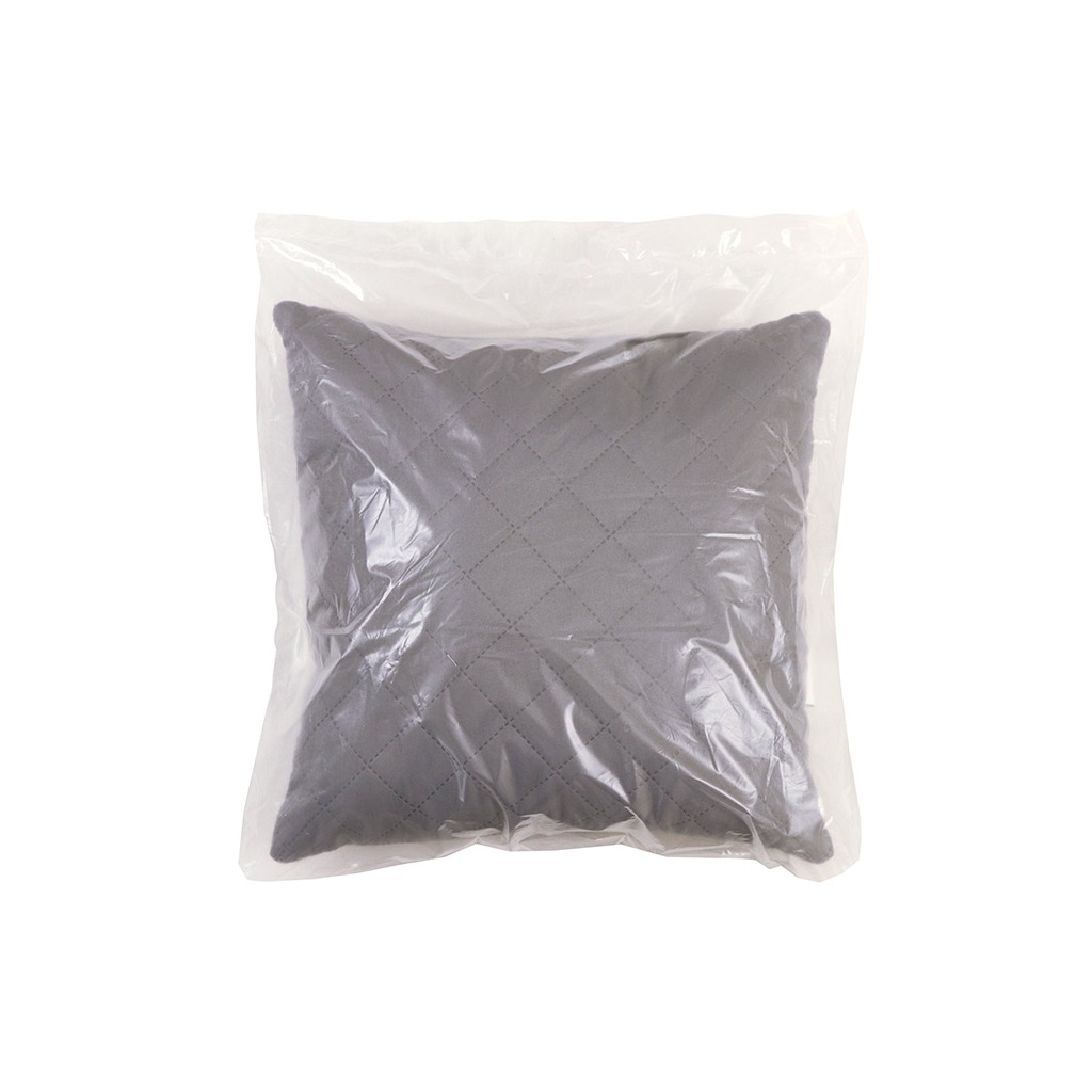 Подушка Руно декоративна Graphite ромб сіра 40х40 см (311.52_graphite ромб) - зображення 2