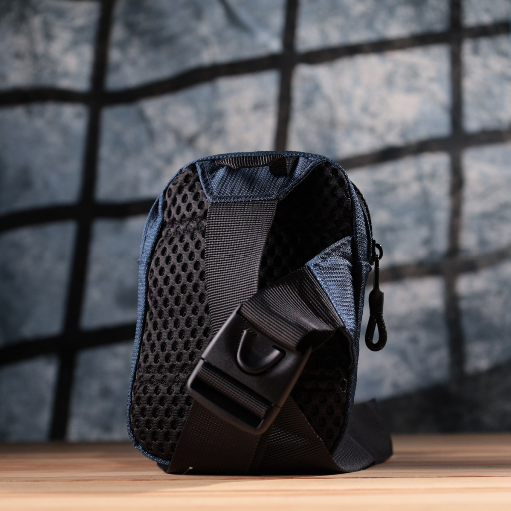 Сумка Vintage Для подорожей з текстилю Синя (22870) - зображення 9