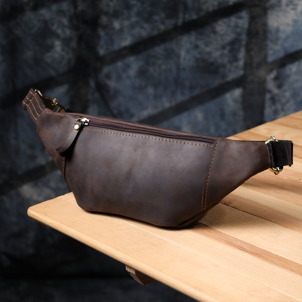 Сумка Shvigel Шкіряна Коричнева (23121) - зображення 9