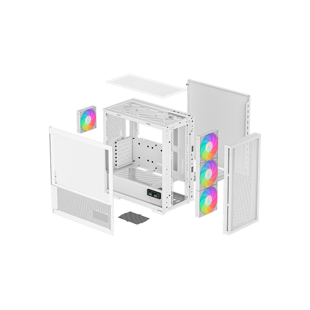 Корпус Deepcool CH560 Digital White (R-CH560-WHAPE4D-G-1) - изображение 12