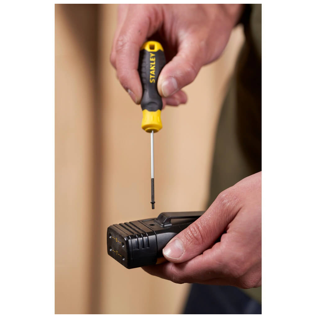 Викрутка Stanley Cushion Grip, SL 2,5x60мм, з паралельним джалом. (STHT16151-0) - зображення 3