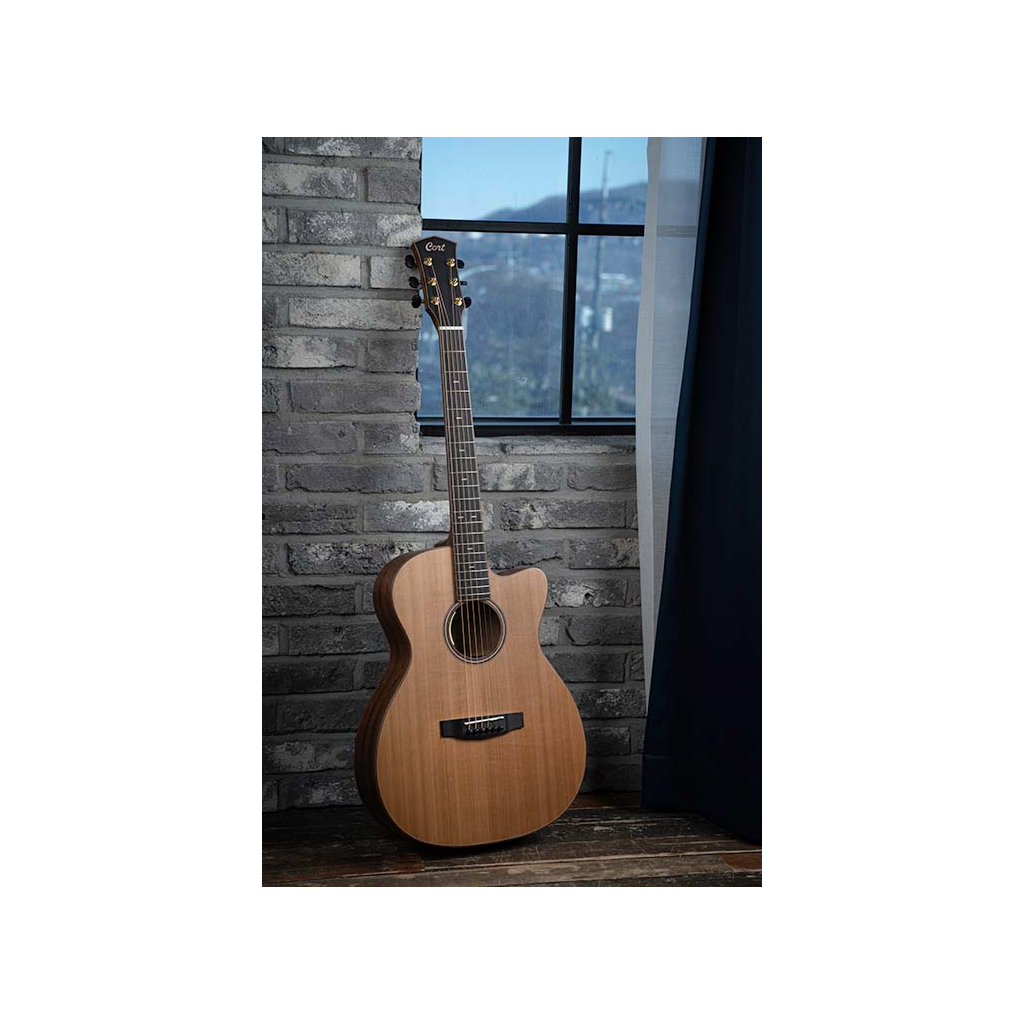 Гітара електроакустична Cort Flow-OC Natural Satin - изображение 21