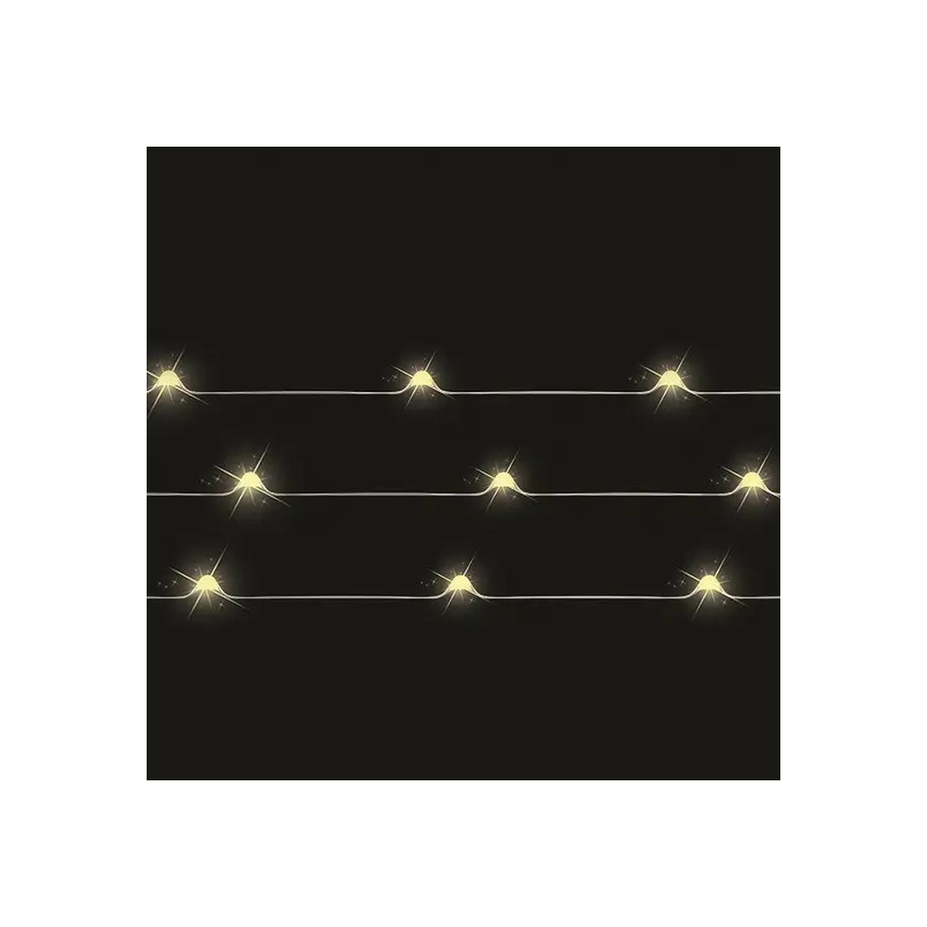 Гірлянда Luca Струна срібна, 8 м, теплий білий (8718861853186) - зображення 2