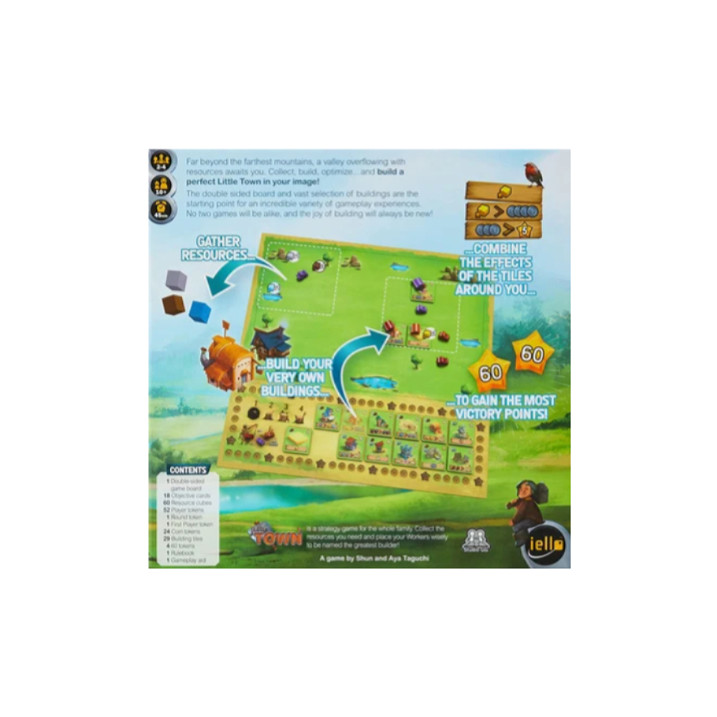 Настільна гра IELLO Little Town (Маленьке місто), англійська (3760175516115) - зображення 6