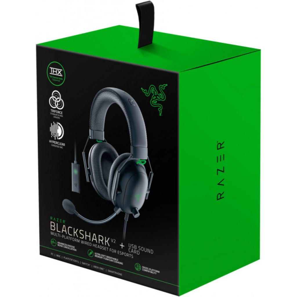 Навушники Razer Blackshark V2 Black (RZ04-03230100-R3M1) - зображення 5