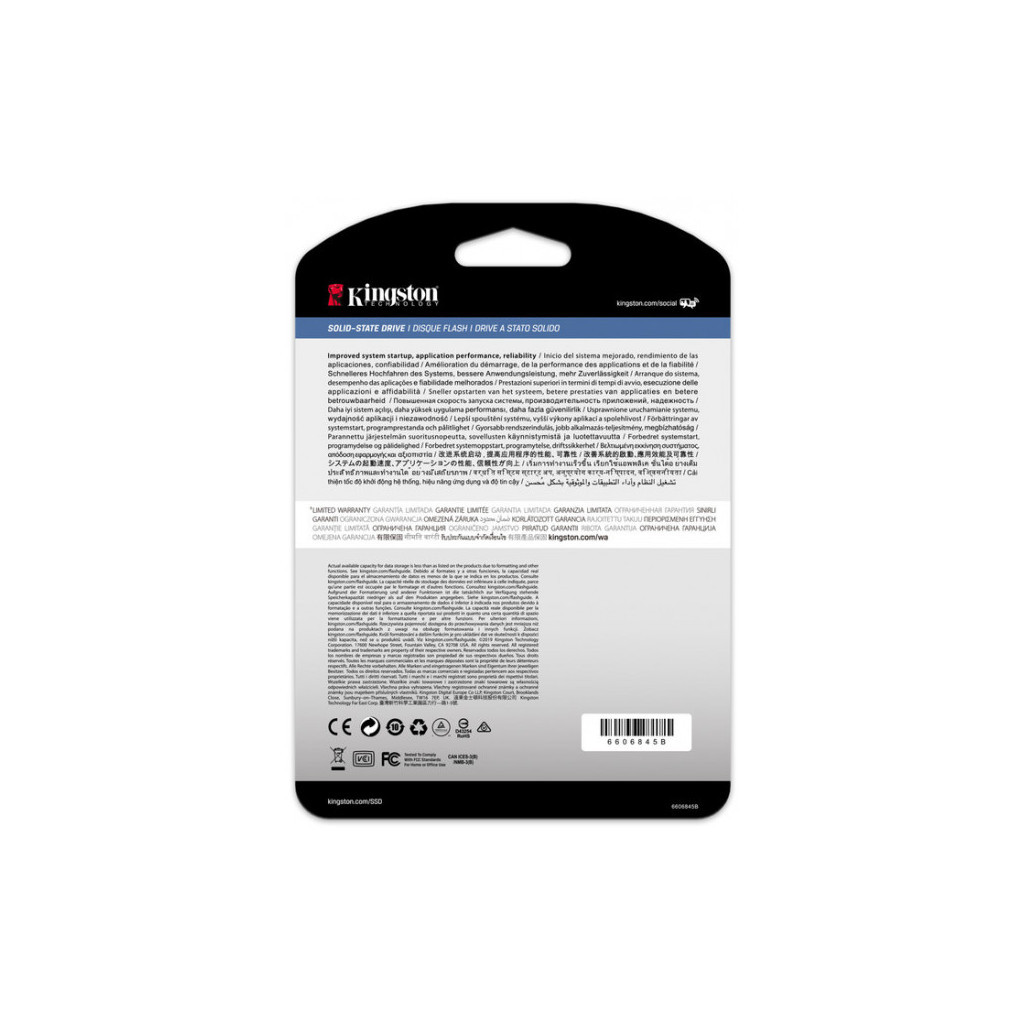 Накопичувач SSD 2.5" 7.68TB Kingston (SEDC500R/7680G) - зображення 4