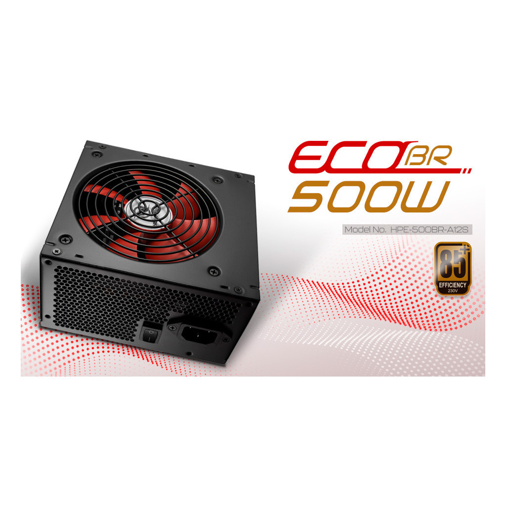 Блок живлення HighPower 500W (HPE-500BR-A12S) - изображение 6