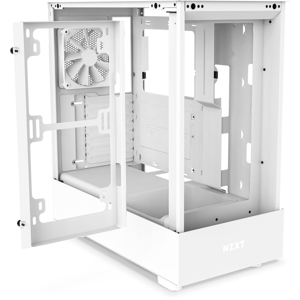 Корпус NZXT H5 Flow Edition White (CC-H51FW-01) - зображення 6