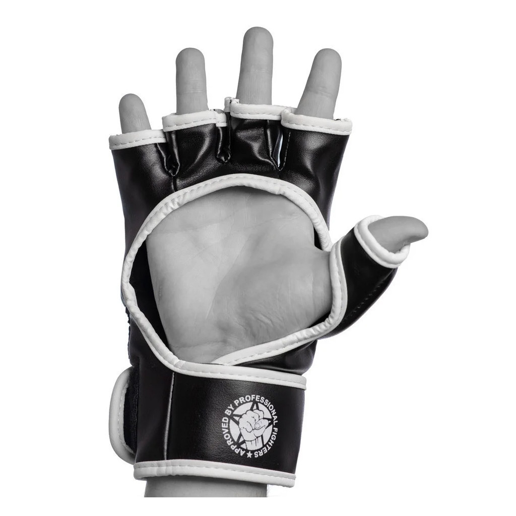 Рукавички для MMA PowerPlay 3056 XL Black (PP_3056_XL_Black) - зображення 2