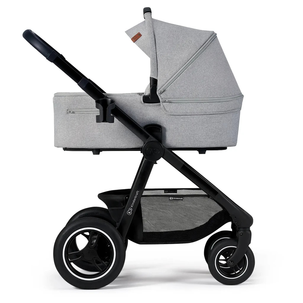 Коляска Kinderkraft 2 в 1 Everyday 2 Light Gray (KSEVER00LGR20BS) (5902533917563) - зображення 2