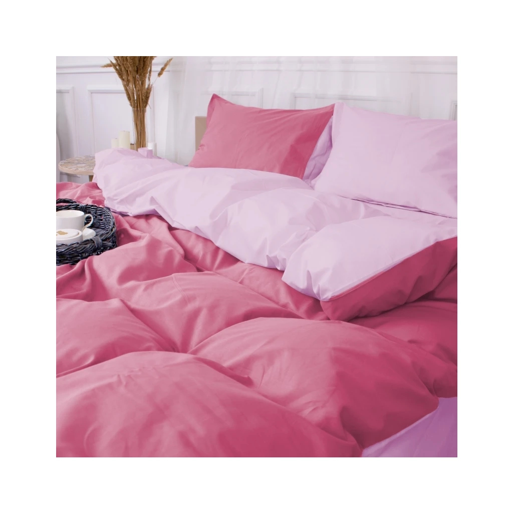 Постільна білизна MirSon Poplin Line 018 + 041 Dahlia 110x140 (2200006277439) - изображение 3