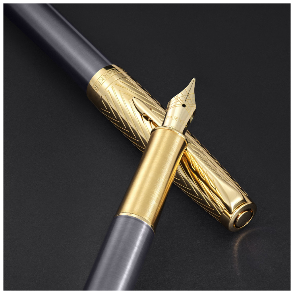 Ручка пір'яна Parker SONNET 17 SE Pioneers GT FP18 F (68 511) - изображение 7