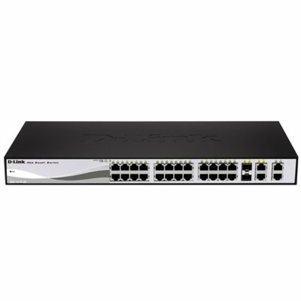 Комутатор мережевий D-Link DES-1210-28/ME - зображення 1