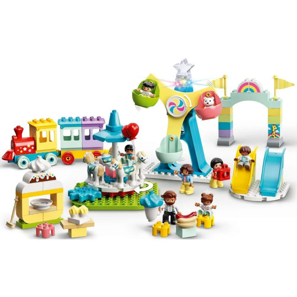 Конструктор LEGO Duplo Парк розваг 95 деталей (10956) - изображение 6