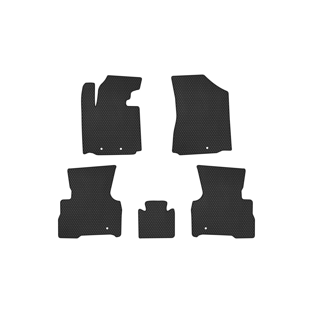 Килимок в салон EVAtech Kia Sorento (XM) Restyling 7 seats 2012-2014 2 п (KI1542CV5KH5RBB) - зображення 1