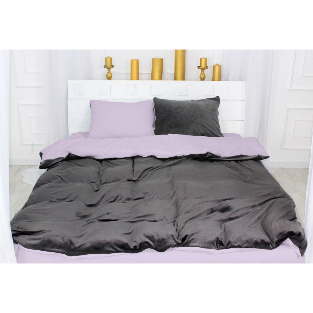 Постільна білизна MirSon Велюр Winter Delicate 28-0093 Pensiero 200х220 (2200004045634) - зображення 1