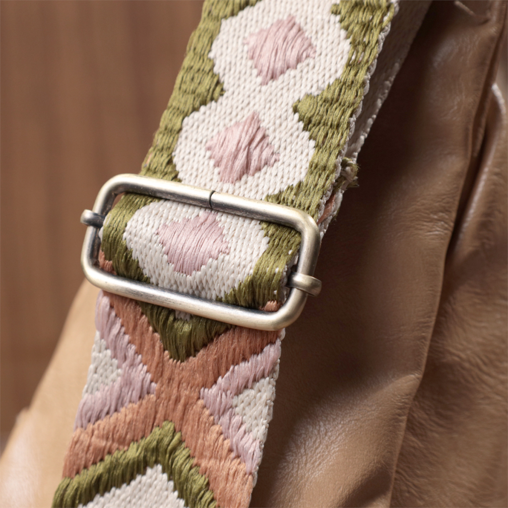 Сумка Vintage З екошкіри Світло-коричнева (22790) - зображення 11