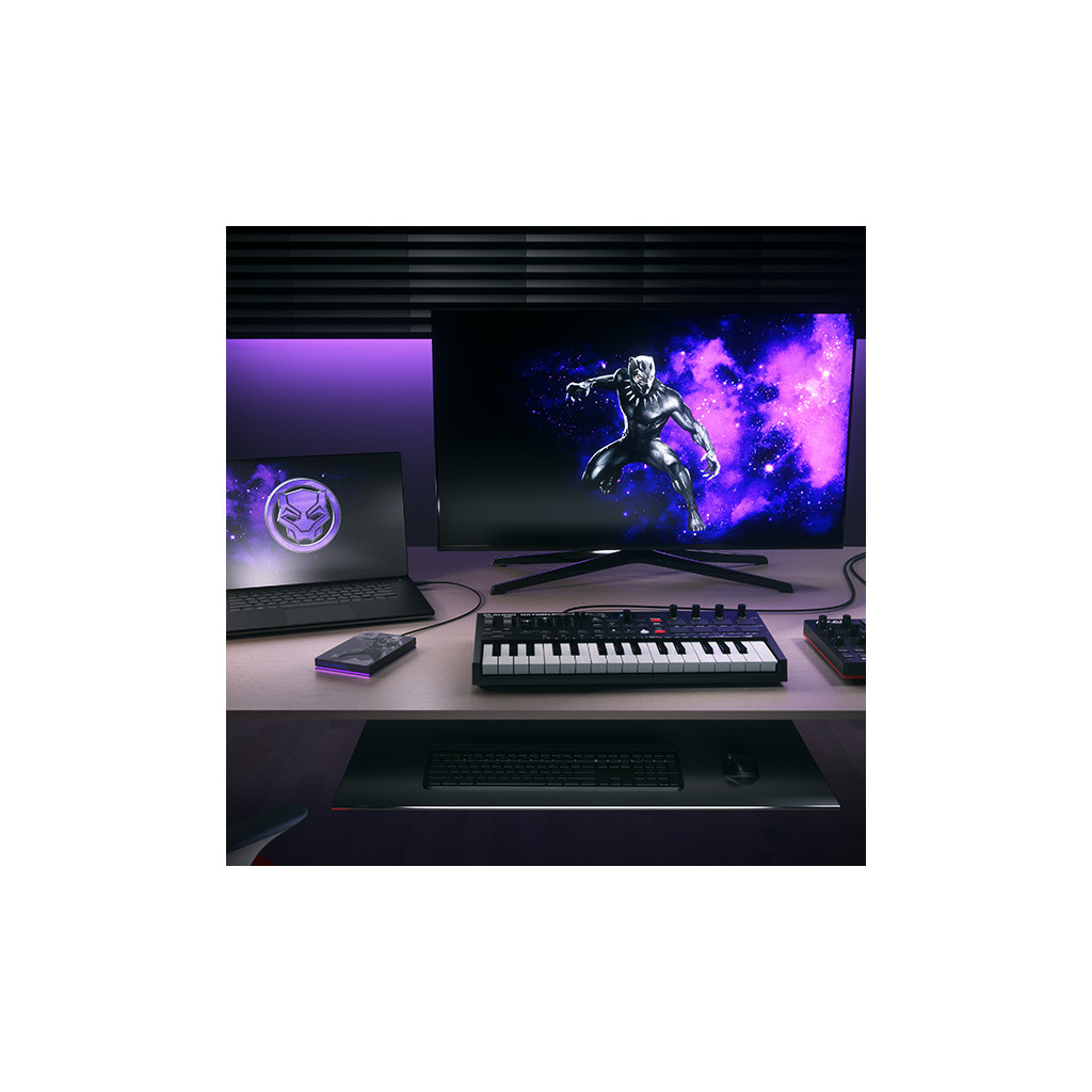 Зовнішній жорсткий диск 2.5" 2TB Black Panther FireCuda Gaming Drive Seagate (STLX2000401) - зображення 4