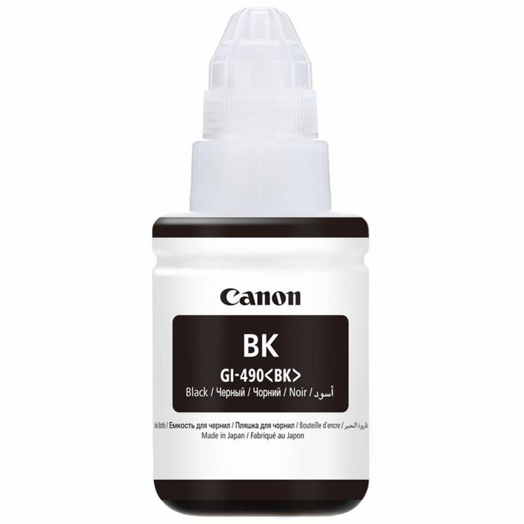 Контейнер з чорнилом Canon GI-490 Black 135ml (0663C001) - зображення 1