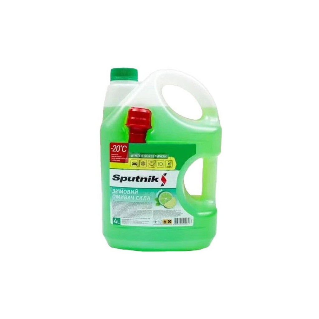 Омивач автомобільний SPUTNIK -20C 4л Lemon (701009) - зображення 1
