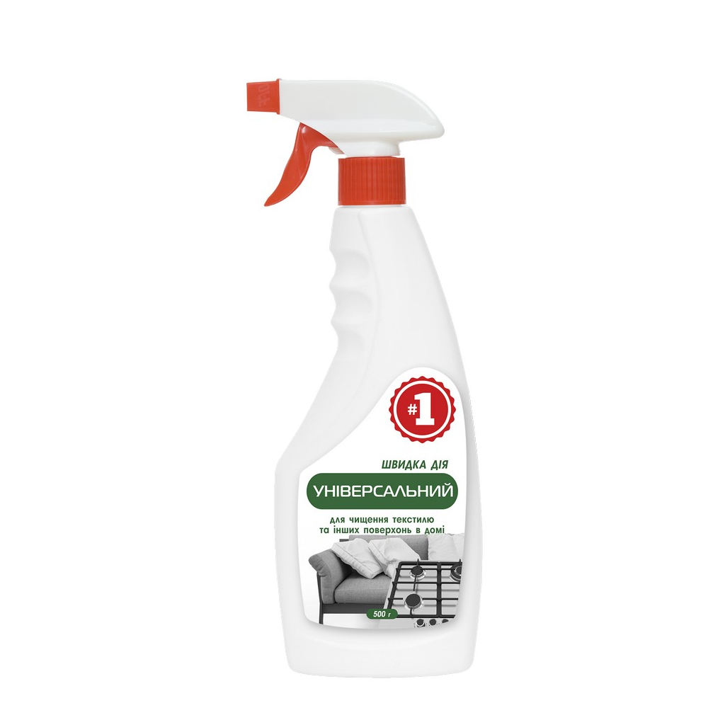 Спрей для чищення кухні #1 Універсальний із запахом лимона 500 г (4820270631775) - зображення 1