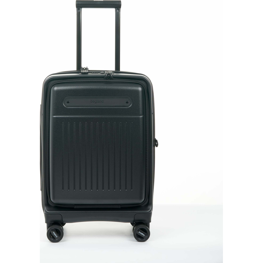 Валіза Bagland маленька 40 л чорна (1140721768) - зображення 1