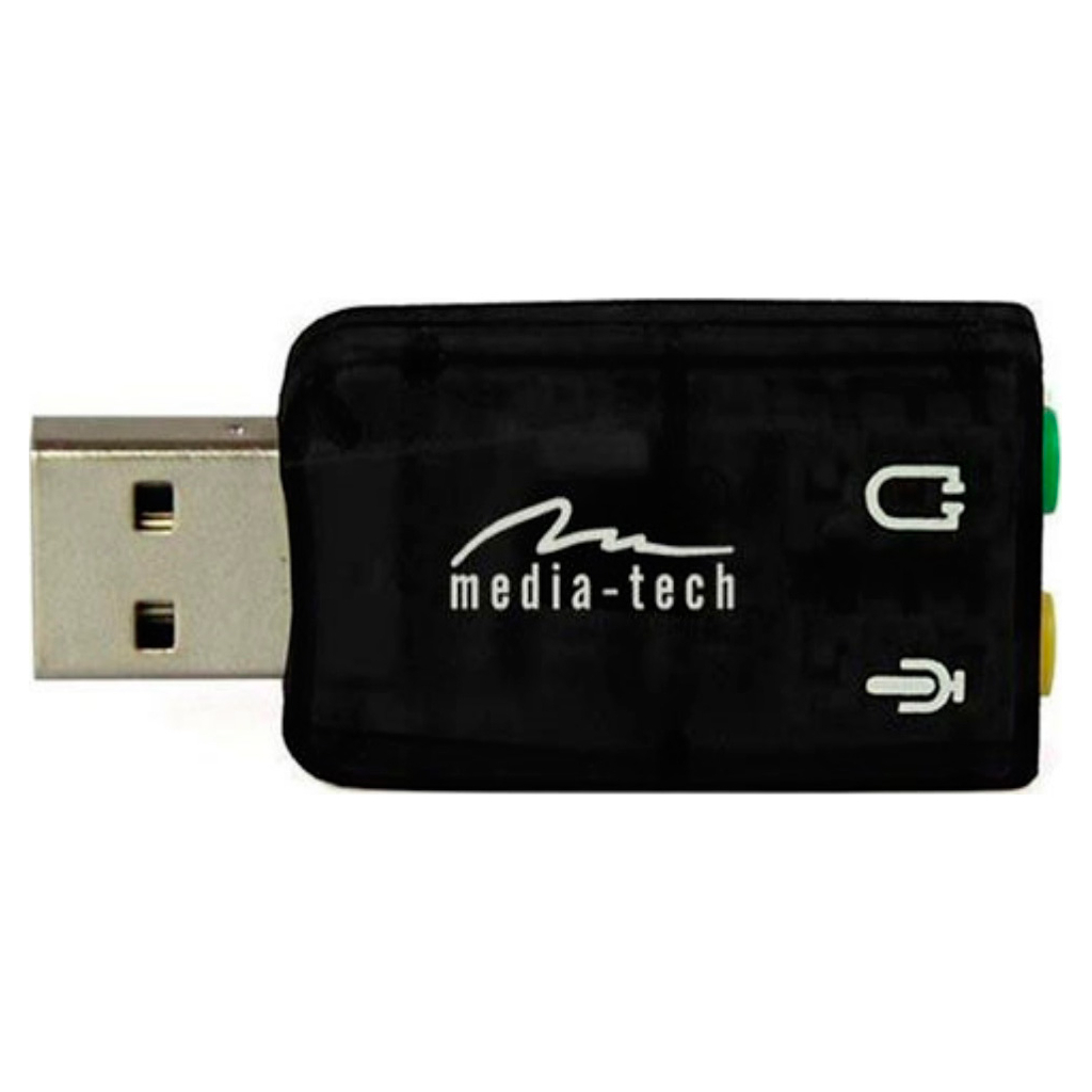 Звукова плата Media-Tech USB Virtual 5.1 Channel (MT5101) - изображение 1
