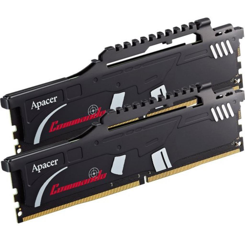 Модуль пам'яті для комп'ютера DDR4 16GB (2x8GB) 3000 MHz Commando Series Apacer (EK.16GAZ.GJAK2) - зображення 2
