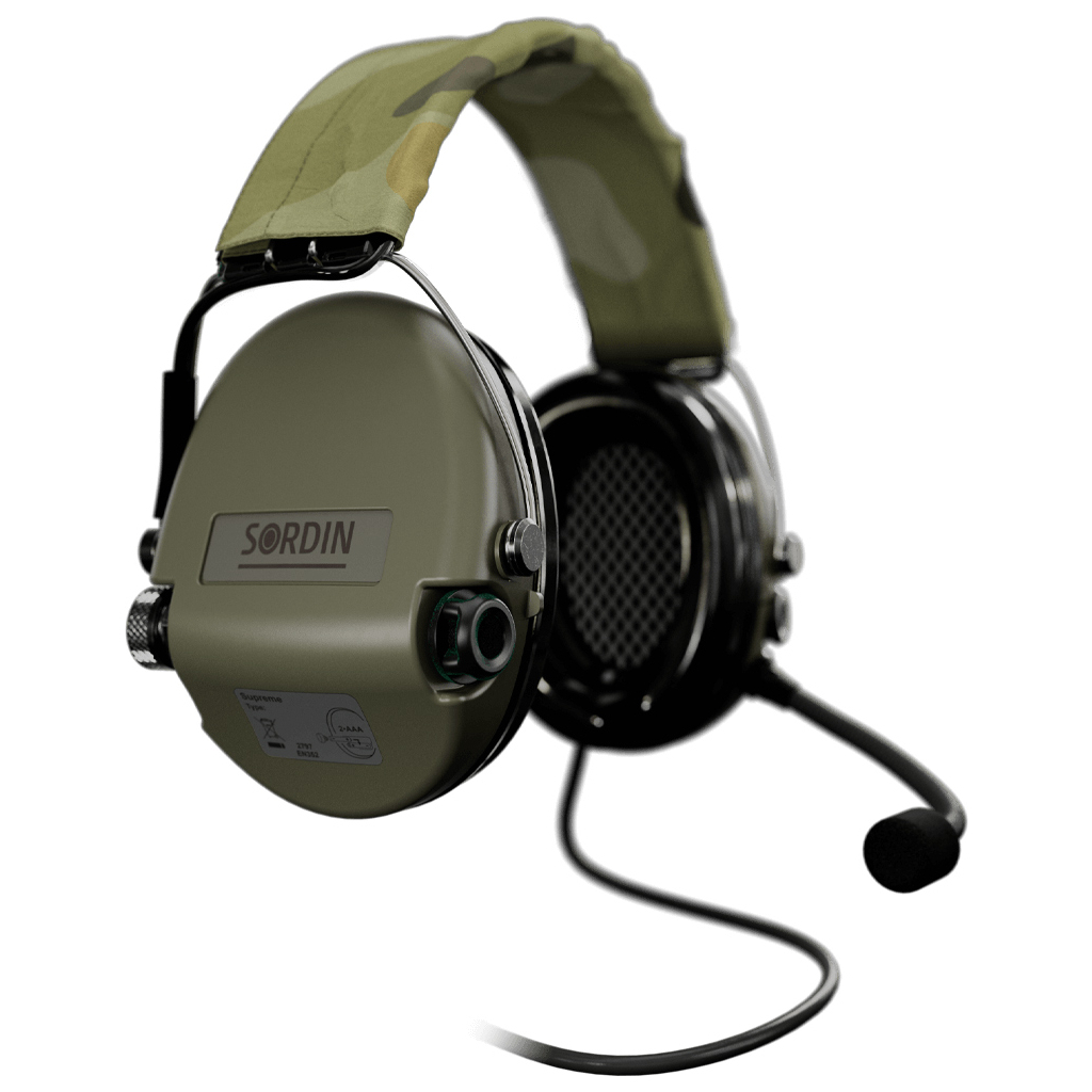 Тактичні навушники Sordin Supreme MIL CC з верхнім тримачем (75332-06-S) - зображення 3