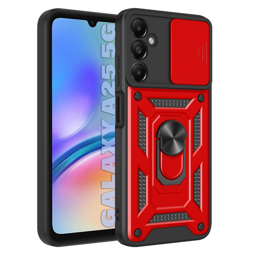 Чохол до мобільного телефона BeCover Military Samsung Galaxy A25 5G SM-A256 Red (711013) - зображення 1