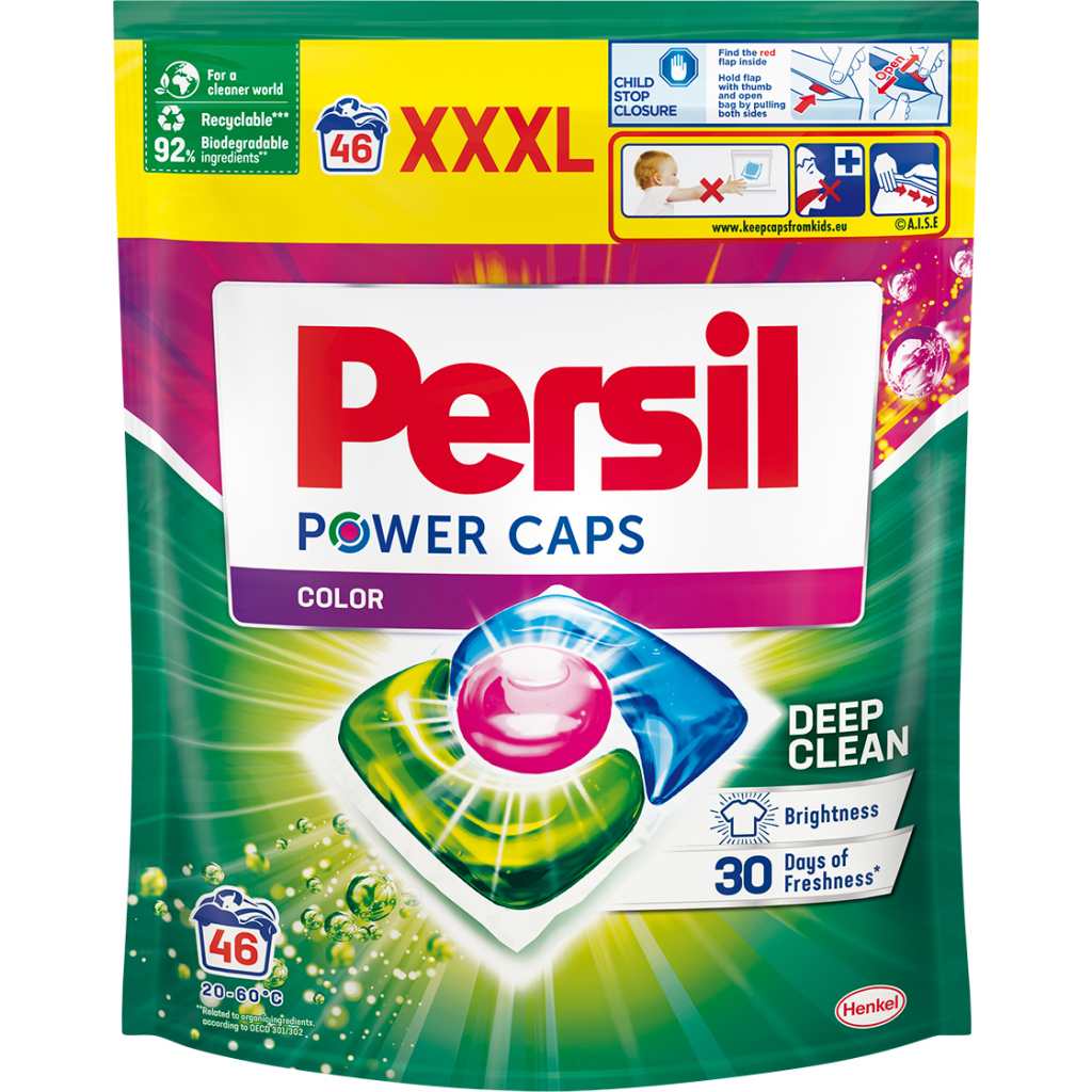 Капсули для прання Persil Колор 46 шт. (9000101537529) - зображення 1