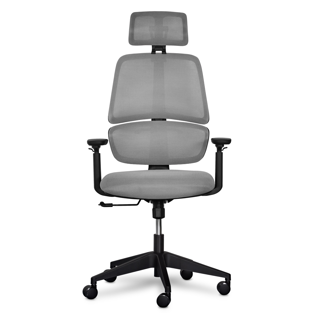 Офісне крісло Mealux Leo Air Dark Grey (Y-543 KBG) - зображення 2