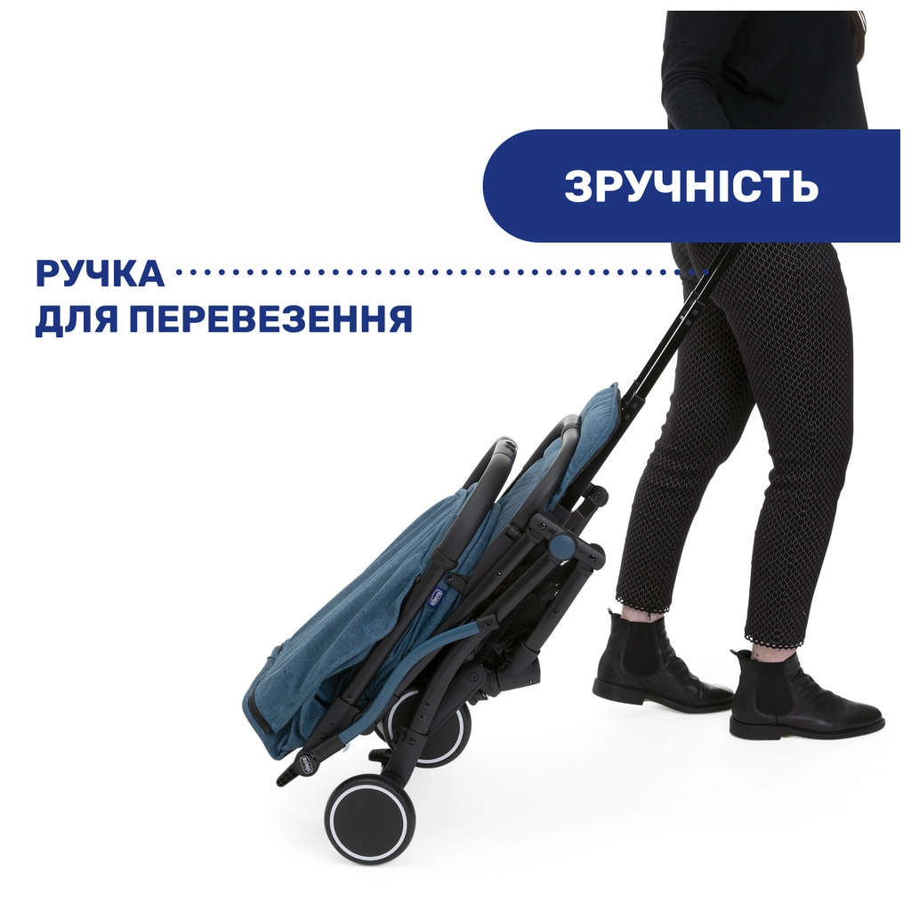 Коляска Chicco Trolley Me синя (79865.58) - зображення 9