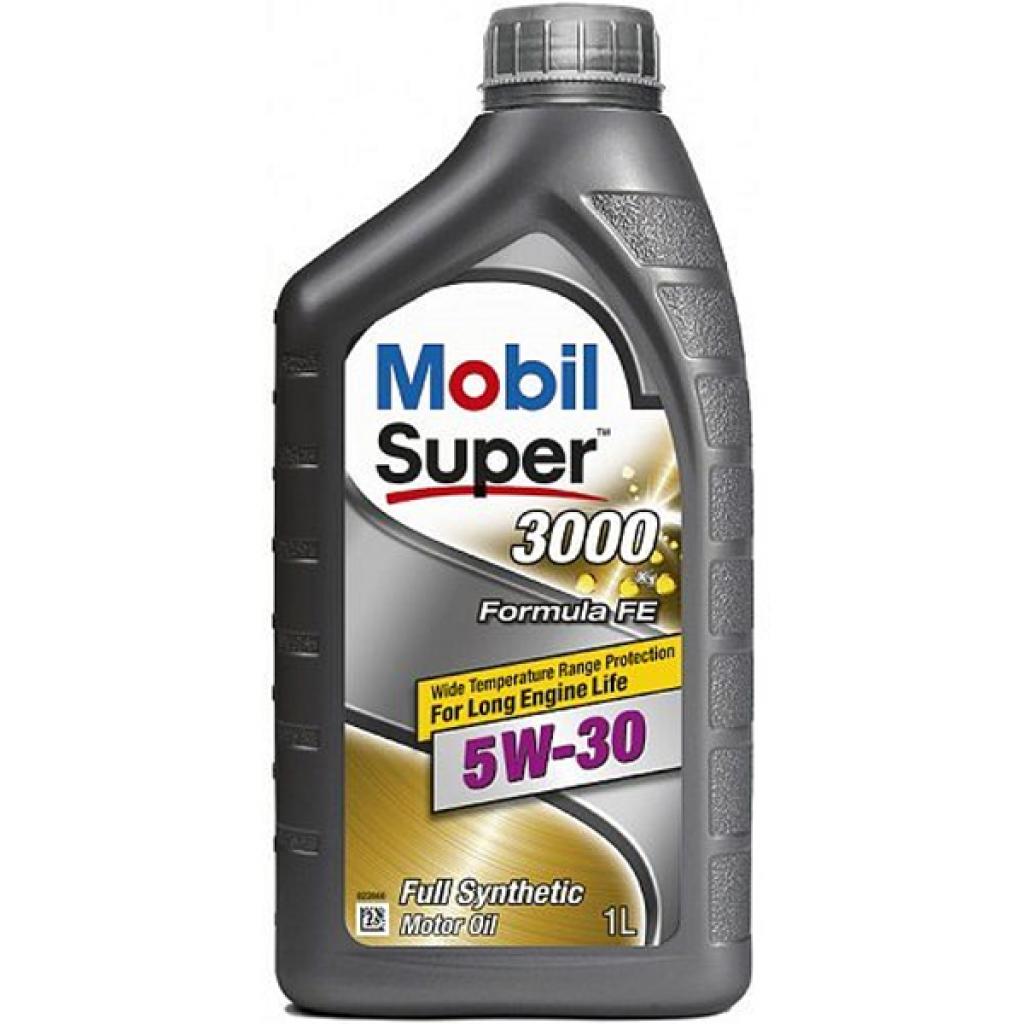 Моторна олива Mobil SUPER 3000 F-FE 5W30 1л (MB 5W30 3000 FE 1L) - зображення 1