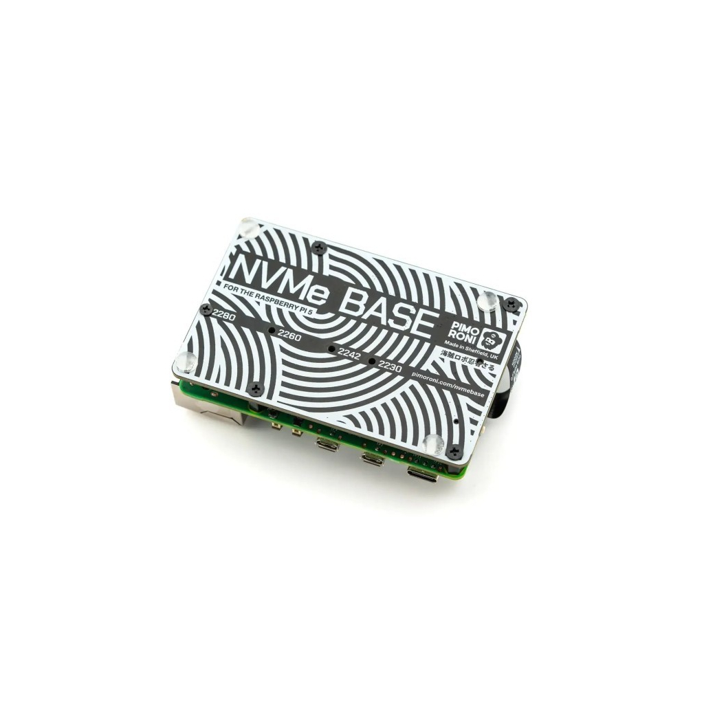 Плата розширення для Мікро ПК Pimoroni Плата розширення NVMe Base для Raspberry Pi 5 + SSD на 250 Гб (PIM701) - изображение 3