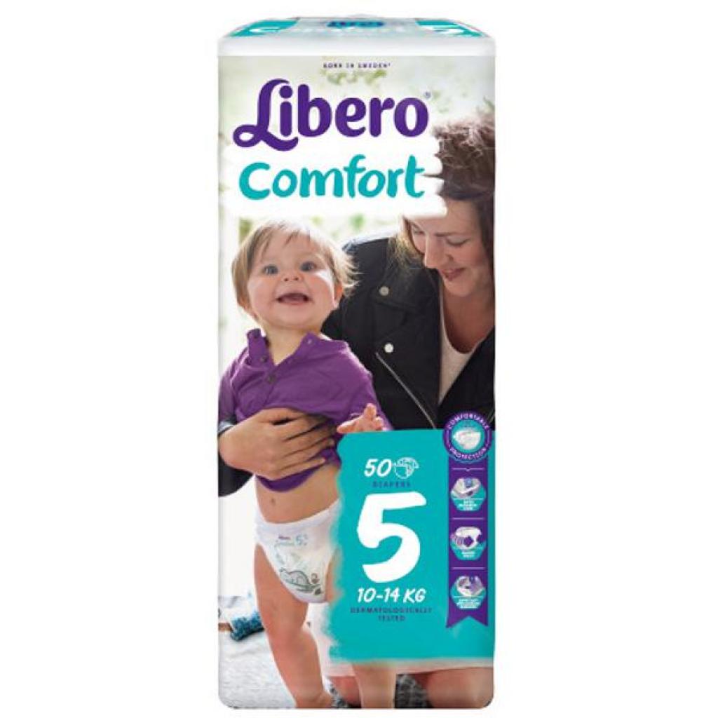 Підгузки Libero Comfort 5 (10-14 кг) 50 шт (7322540731385) - зображення 2