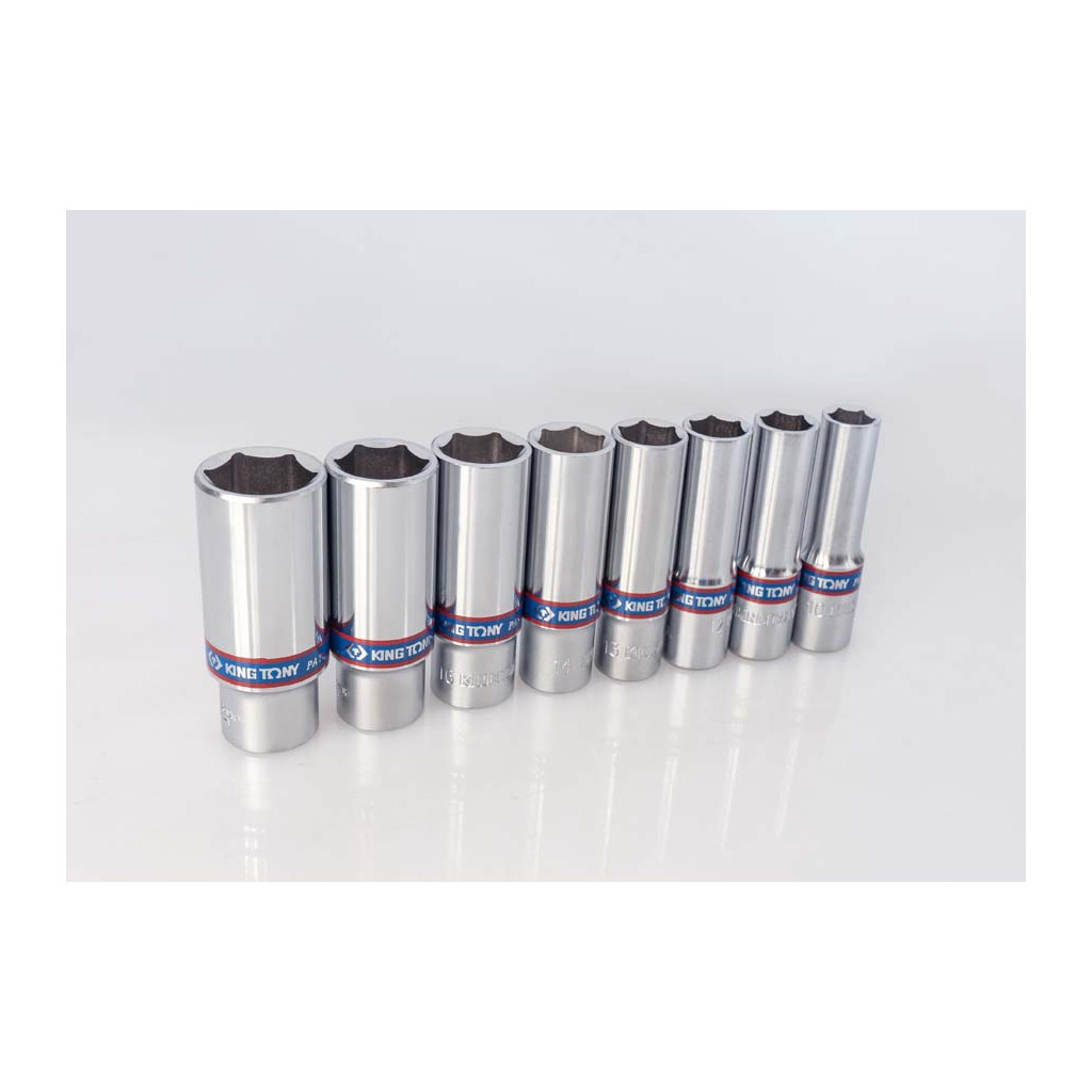 Набір головок KING TONY 3/8" 8 шт. (3508MR) - зображення 3