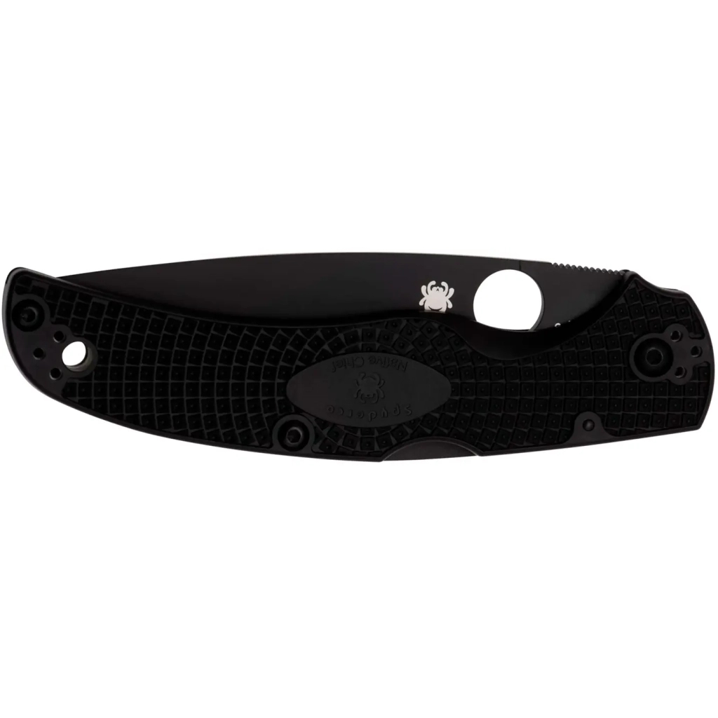 Ніж Spyderco Native Chief Lightweight BB Serrated FRN Black (C244SBBK) - зображення 3