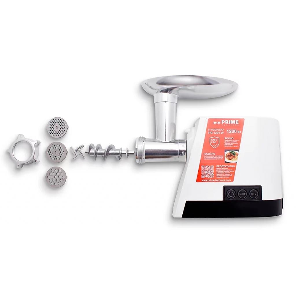 М'ясорубка PRIME Technics PG 1201 W (PG1201W) - зображення 2