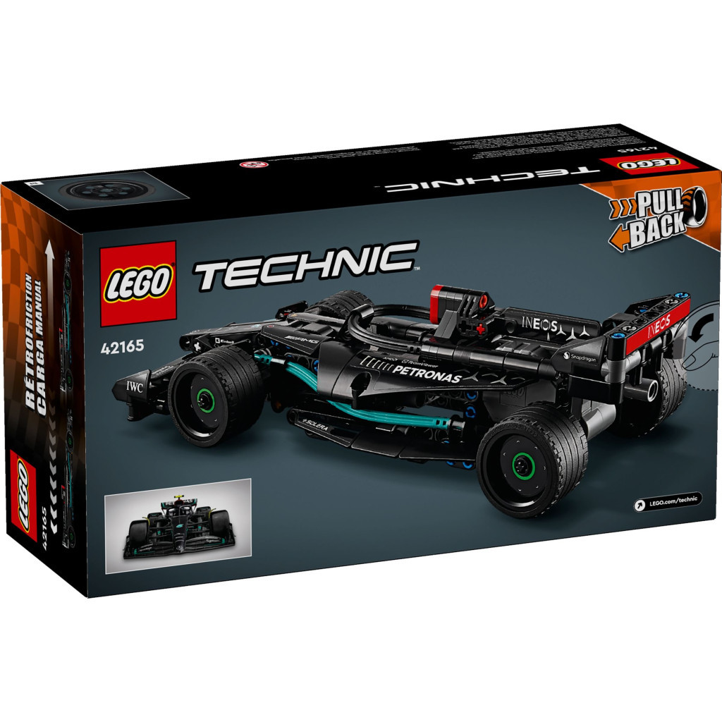 Конструктор LEGO Technic Mercedes-AMG F1 W14 E Performance Pull-Back 240 деталей (42165) - зображення 6