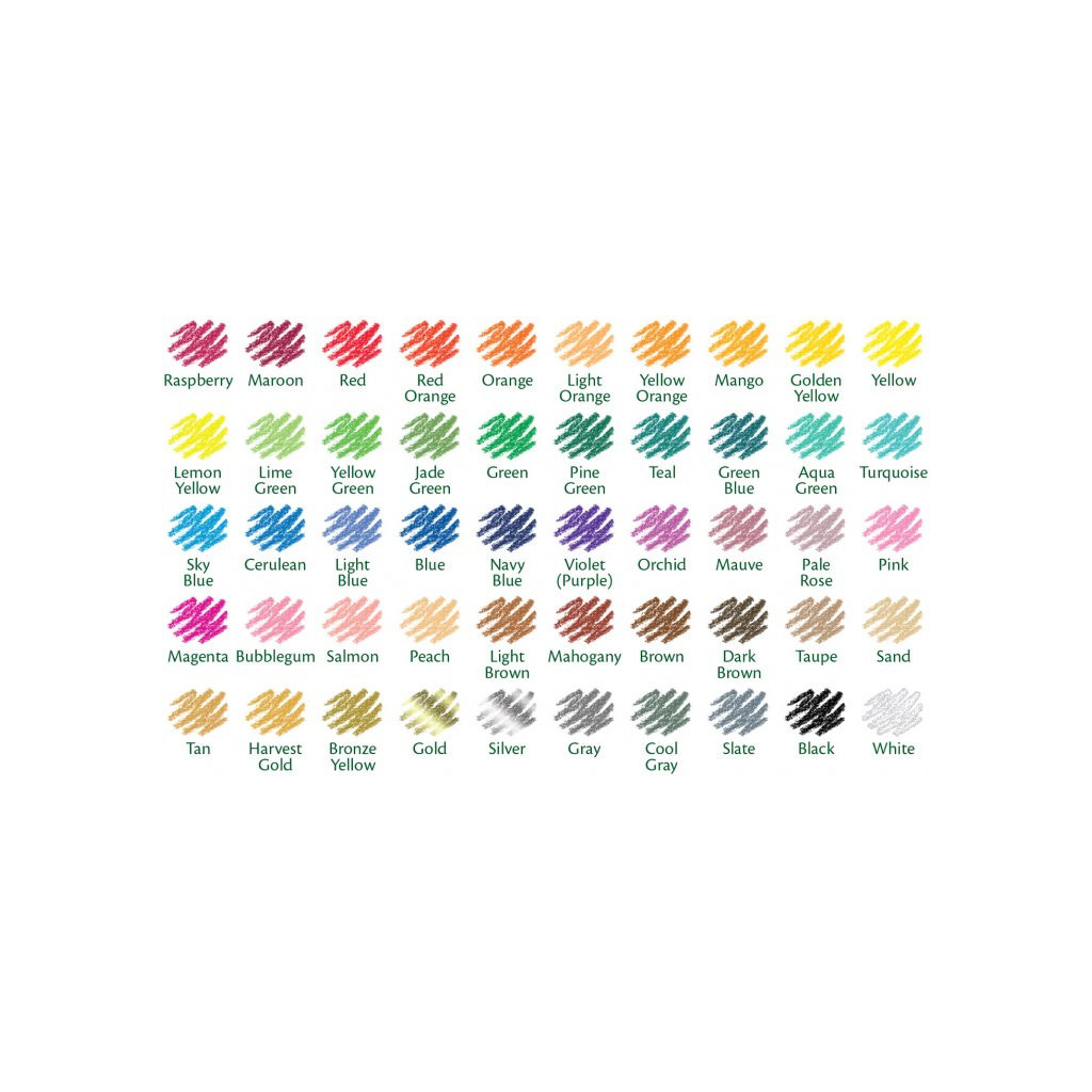 Олівці кольорові Crayola 50 шт (68-4050) - изображение 5
