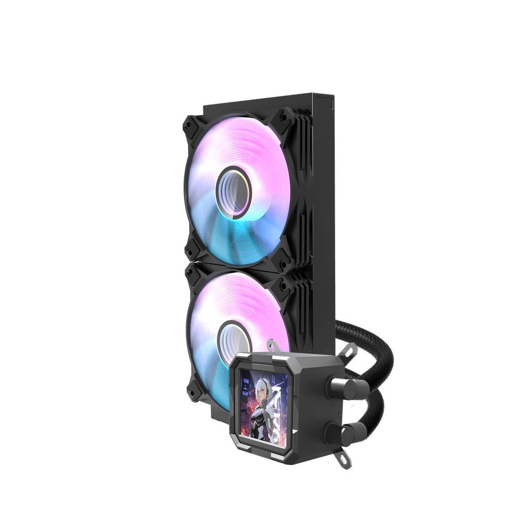 Кулер до процесора DARKFLASH DV240S BLACK - зображення 3