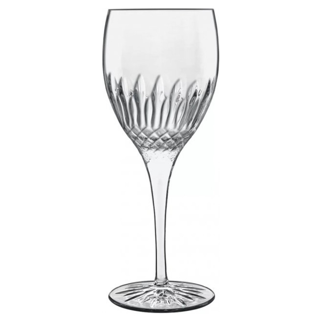 Набір келихів Luigi Bormioli Diamante для білого вина 380 мл 4шт/уп (12758/01) - зображення 1