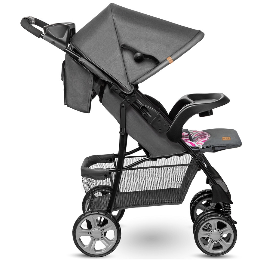 Коляска Lionelo Emma Plus Pink Scandi (LO-EMMA PLUS PINK SCANDI) - зображення 4