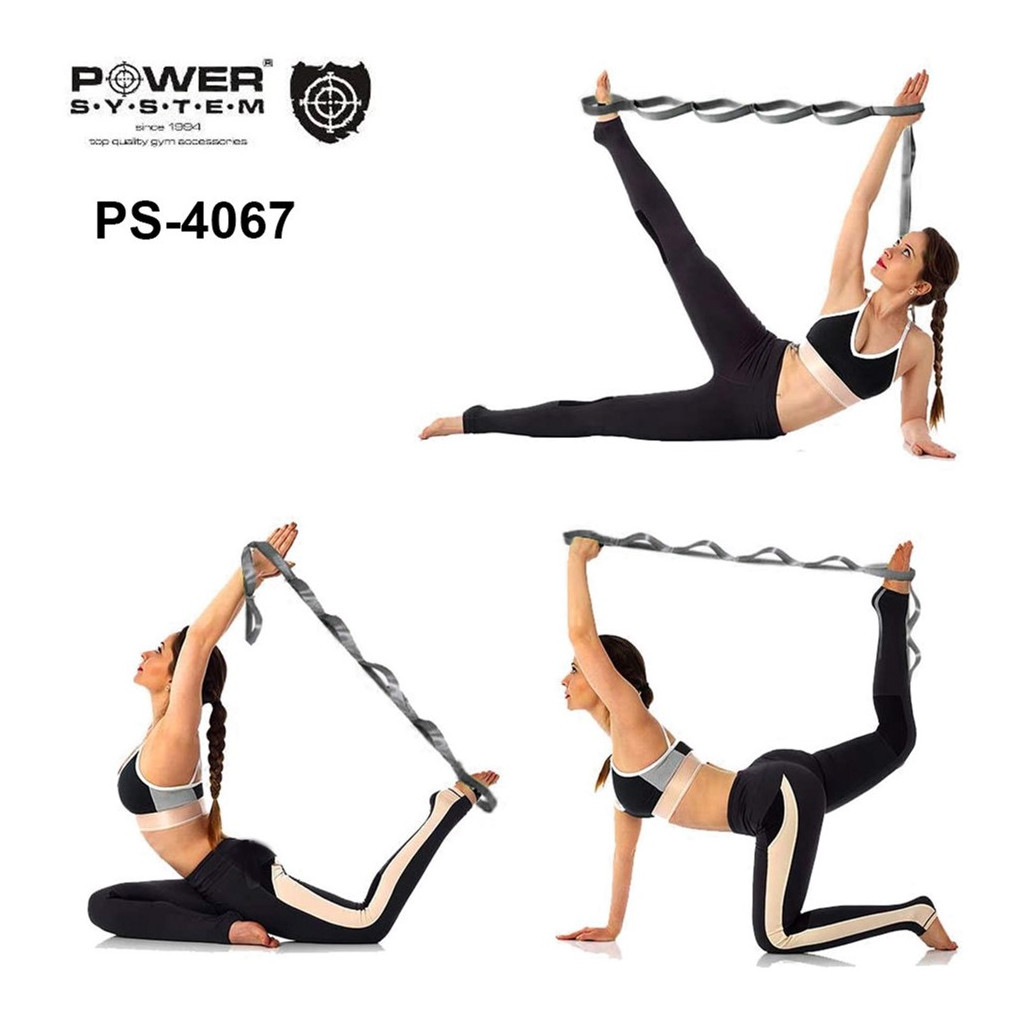 Еспандер Power System PS-4067 з петлями для розтяжки Multilevel Elastic Band (PS_4067) - изображение 4