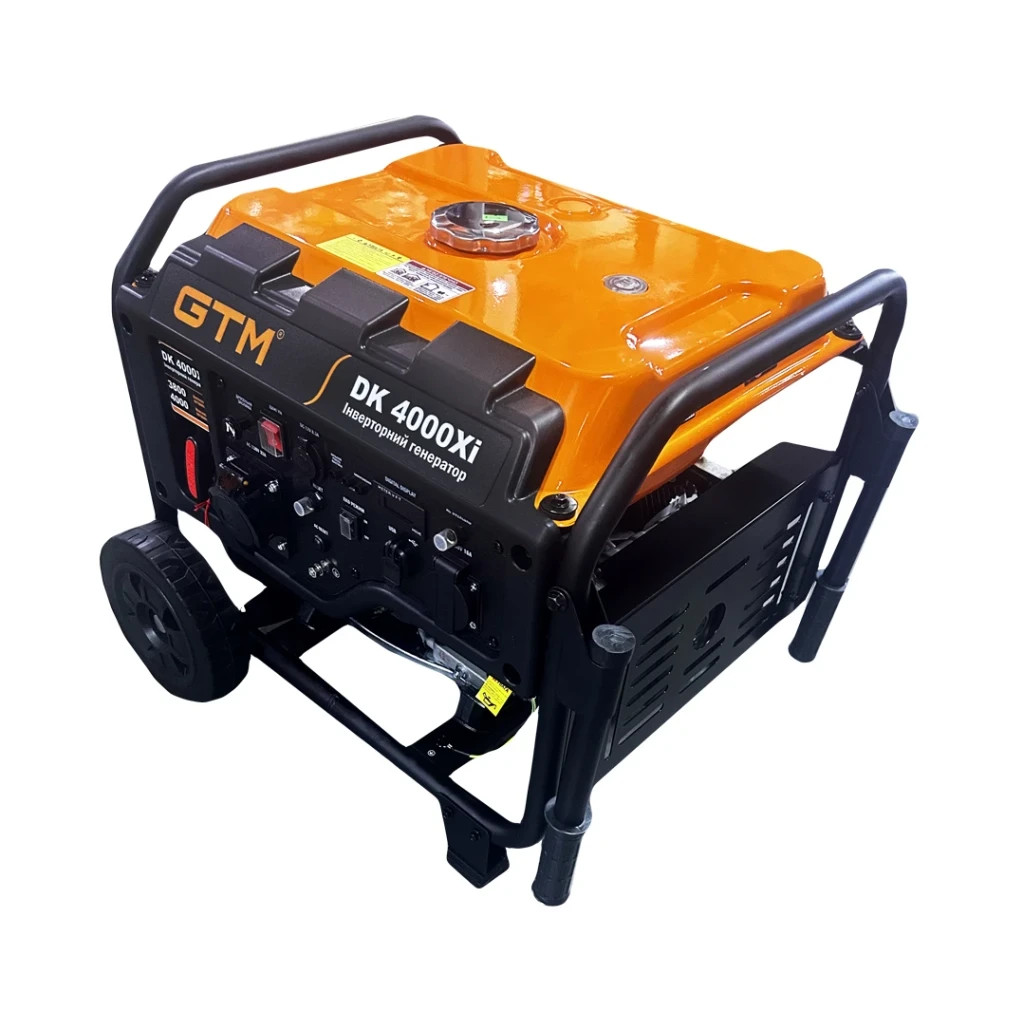 Генератор GTM інверторний DK4000Xi, 3,8kW ном. потужн., 230В, 50Гц, Ручн.Старт (DK4000Xi) - зображення 2