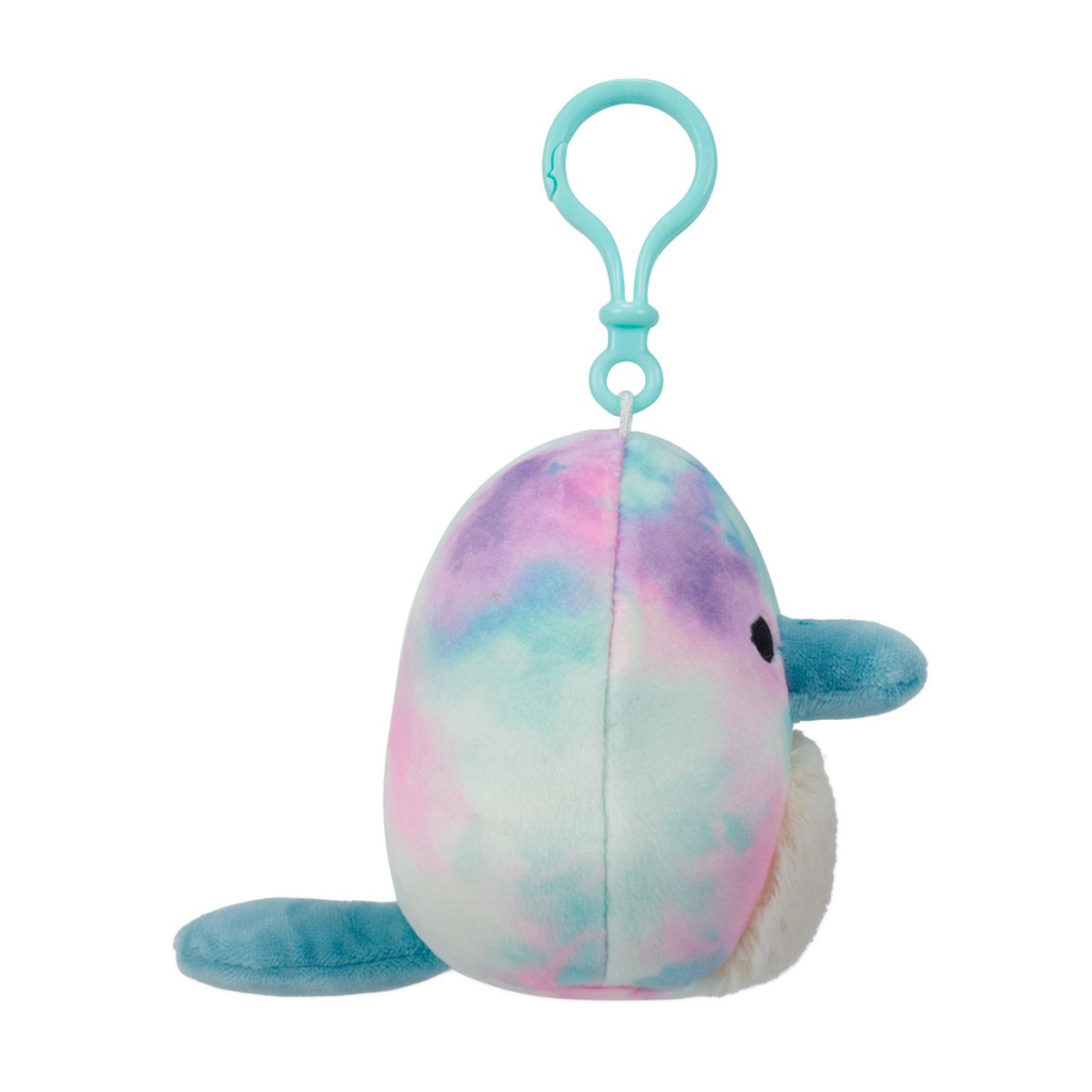 М'яка іграшка Squishmallows на кліпсі – Качкодзьоб Бріндал 9 см (SQCP00215) - зображення 5