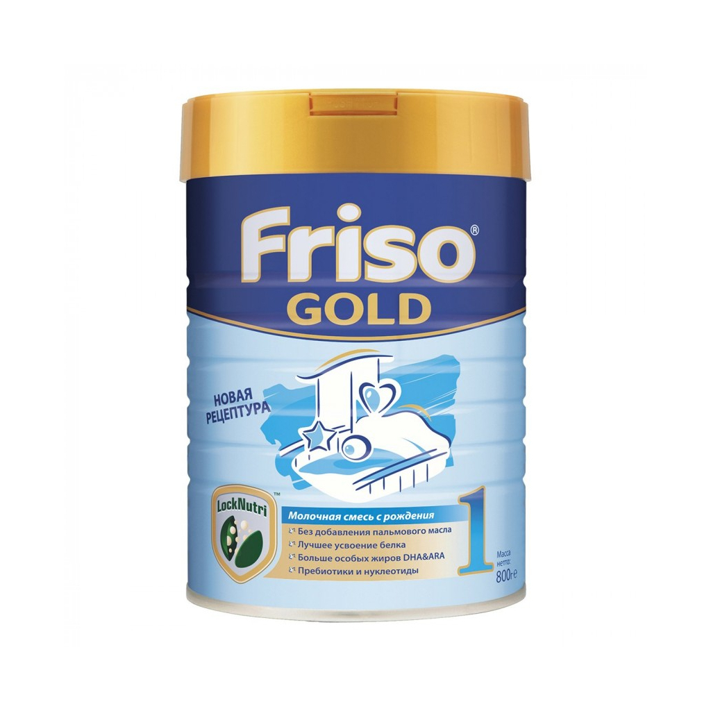 Дитяча суміш Friso молочна Gold 1 LockNutri +0 міс. 800 г (8716200722674) - зображення 1